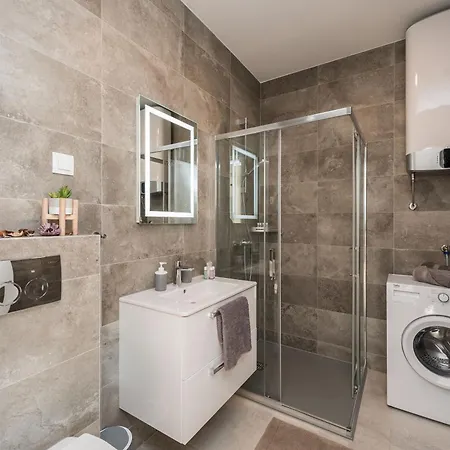 Pool Apartments Villa Meteorite Novalja Room photo